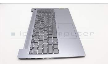 Lenovo 5CB1M46844 C-Cover with keyboard, Arabic, Arctic Grey, Backlight, Fingerprint, US