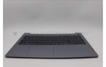 Lenovo 5CB1M46848 C-Cover with keyboard, Czech/Slovakian, Arctic Grey, Backlight, Fingerprint, UK
