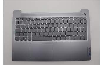 Lenovo 5CB1M46869 C-Cover with keyboard, Switzerland, Arctic Grey, Backlight, Fingerprint, UK