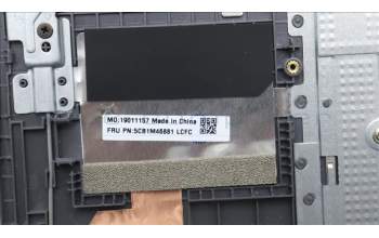 Lenovo 5CB1M46881 C-Cover with keyboard,USA English,Arctic Grey,Backlight