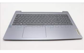 Lenovo 5CB1M46883 C-Cover with keyboard, French, Arctic Grey, Backlight, US