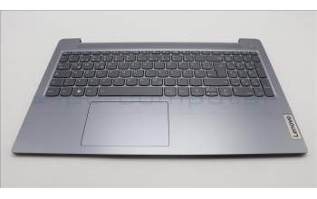 Lenovo 5CB1M46886 C-Cover with keyboard, German, Arctic Grey, Backlight, UK