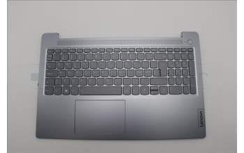 Lenovo 5CB1M46896 C-Cover with keyboard, Nordic, Arctic Grey, Backlight, UK