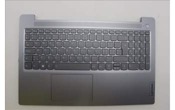 Lenovo 5CB1M46901 C-Cover with keyboard, Switzerland, Arctic Grey, Backlight, UK