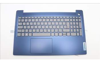Lenovo 5CB1M46988 C-Cover with keyboard, Italian, Abyss Blue, Backlight, Fingerprint, UK