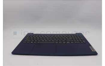 Lenovo 5CB1M47027 C-Cover with keyboard, Slovenian, Abyss Blue, Backlight, UK
