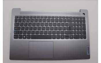 Lenovo 5CB1M47042 C-Cover with keyboard, Portuguese, Arctic Grey, Non-Backlight, Fingerprint, UK