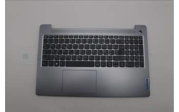 Lenovo 5CB1M47048 C-Cover with keyboard, French, Arctic Grey, Non-Backlight, Fingerprint, US