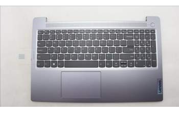 Lenovo 5CB1M47067 C-Cover with keyboard, English, Arctic Grey, Non-Backlight, US