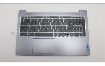 Lenovo 5CB1M47068 C-Cover with keyboard, UK English, Arctic Grey, Non-Backlight, UK