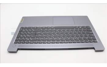 Lenovo 5CB1M47068 C-Cover with keyboard, UK English, Arctic Grey, Non-Backlight, UK