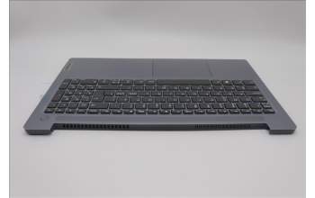 Lenovo 5CB1M47086 C-Cover with keyboard, Nordic, Arctic Grey, Non-Backlight, UK