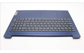 Lenovo 5CB1M47581 C-Cover with keyboard, Belgian, Abyss Blue, Non-Backlight, UK