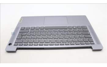 Lenovo 5CB1M47827 C-Cover with keyboard, German, Arctic Grey, Fingerprint, UK