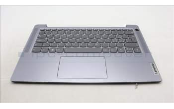 Lenovo 5CB1M47841 C-Cover with keyboard, Switzerland, Arctic Grey, Fingerprint, UK
