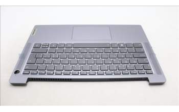 Lenovo 5CB1M47841 C-Cover with keyboard, Switzerland, Arctic Grey, Fingerprint, UK