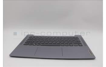 Lenovo 5CB1M47876 C-Cover with keyboard, UK English, Arctic Grey, Non-Fingerprint, UK