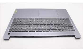 Lenovo 5CB1M48197 C-Cover with keyboard, US English Euro, Arctic Grey, Backlight, Non-Fingerprint, US