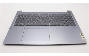 Lenovo 5CB1M48207 C-Cover with keyboard, Italian, Arctic Grey, Backlight, Non-Fingerprint, UK