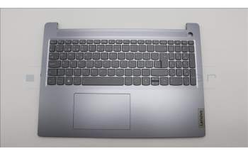 Lenovo 5CB1M48216 C-Cover with keyboard, Switzerland, Arctic Grey, Backlight, Non-Fingerprint, UK