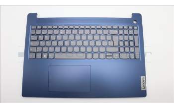 Lenovo 5CB1M48271 C-Cover with keyboard, Italian, Abyss Blue, Backlight, Non-Fingerprint, UK