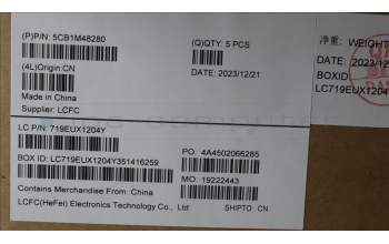 Lenovo 5CB1M48280 COVER UpperCaseASM_SWS L83ENFPABBL
