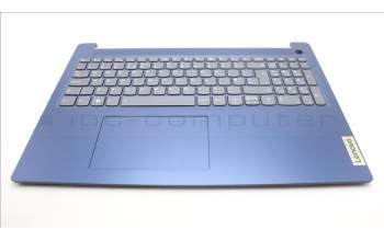 Lenovo 5CB1M48284 C-Cover with keyboard, UK English, Abyss Blue, Backlight, Non-Fingerprint, UK