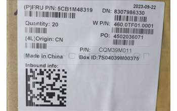 Lenovo 5CB1M48319 LCD Cover W 21KJ AL WUX T AG