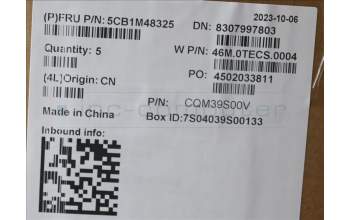 Lenovo 5CB1M48325 C-Cover with keyboard, Arabic, Arctic Grey, Backlight, US