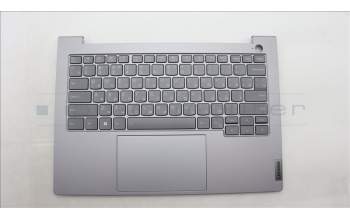 Lenovo 5CB1M48346 C-Cover with keyboard, Russian, Arctic Grey, Backlight, US