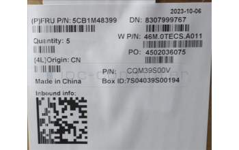 Lenovo 5CB1M48399 COVER Upper Case ASM_FRA W21KK AG BL