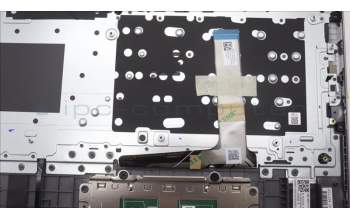 Lenovo 5CB1M48413 C-Cover with keyboard, Russian, Arctic Grey, Backlight, US