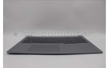 Lenovo 5CB1M48451 C-Cover with keyboard, UK English, Arctic Grey, Non-Backlight, UK