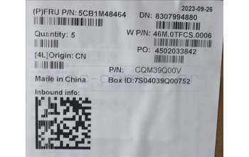 Lenovo 5CB1M48464 COVER Upper Case ASM_ENG W21KG AGBL