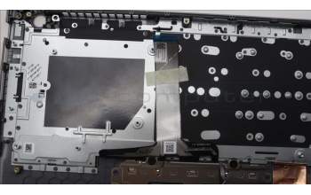 Lenovo 5CB1M48465 C-Cover with keyboard, US English Euro, Arctic Grey, Backlight, US