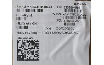 Lenovo 5CB1M48478 C-Cover with keyboard,Nordic,Arctic Grey,Backlight