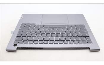Lenovo 5CB1M48478 C-Cover with keyboard, Nordic, Arctic Grey, Backlight, UK