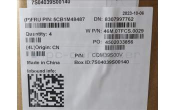 Lenovo 5CB1M48487 COVER Upper Case ASM_UKE W21KG AGBL