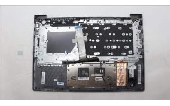 Lenovo 5CB1M48488 C-Cover with keyboard, Ukraine, Arctic Grey, Backlight, US