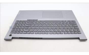 Lenovo 5CB1M48520 C-Cover with keyboard, Arabic, Arctic Grey, Backlight, US