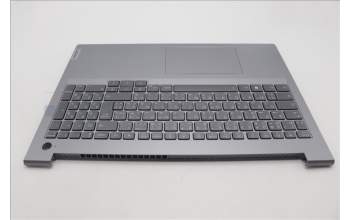 Lenovo 5CB1M48528 C-Cover with keyboard, French Arabic, Arctic Grey, Backlight, UK