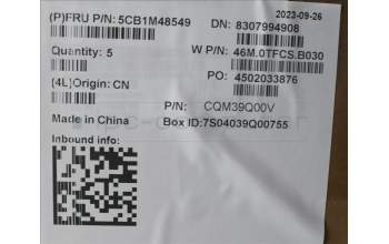 Lenovo 5CB1M48549 C-Cover with keyboard, Ukraine, Arctic Grey, Backlight, US