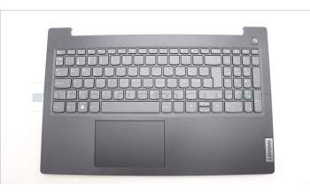 Lenovo 5CB1M48913 C-Cover with keyboard, Nordic, Black, UK
