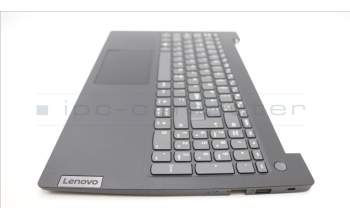 Lenovo 5CB1M48913 C-Cover with keyboard, Nordic, Black, UK