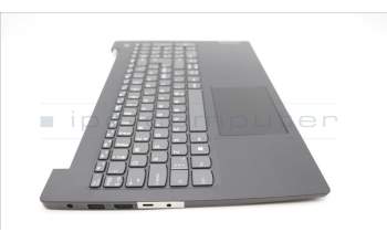 Lenovo 5CB1M48913 C-Cover with keyboard, Nordic, Black, UK