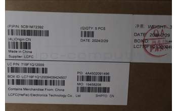 Lenovo 5CB1M72392 C-Cover with keyboard, Russian, w/Screw, US