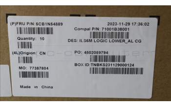 Lenovo 5CB1N54889 COVER Lower Case C 83DC CG