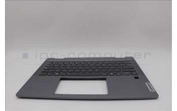 Lenovo 5CB1N61298 C-Cover with keyboard, Spanish, Luna Grey, w/Storm Grey Keycaps, UK