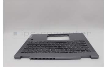 Lenovo 5CB1N61298 C-Cover with keyboard, Spanish, Luna Grey, w/Storm Grey Keycaps, UK