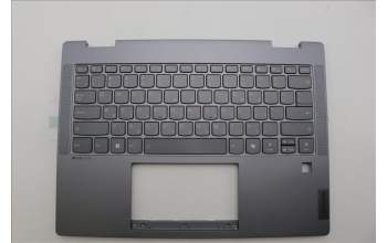 Lenovo 5CB1N61313 C-Cover with keyboard, Hebrew, Luna Grey, w/Storm Grey Keycaps, US